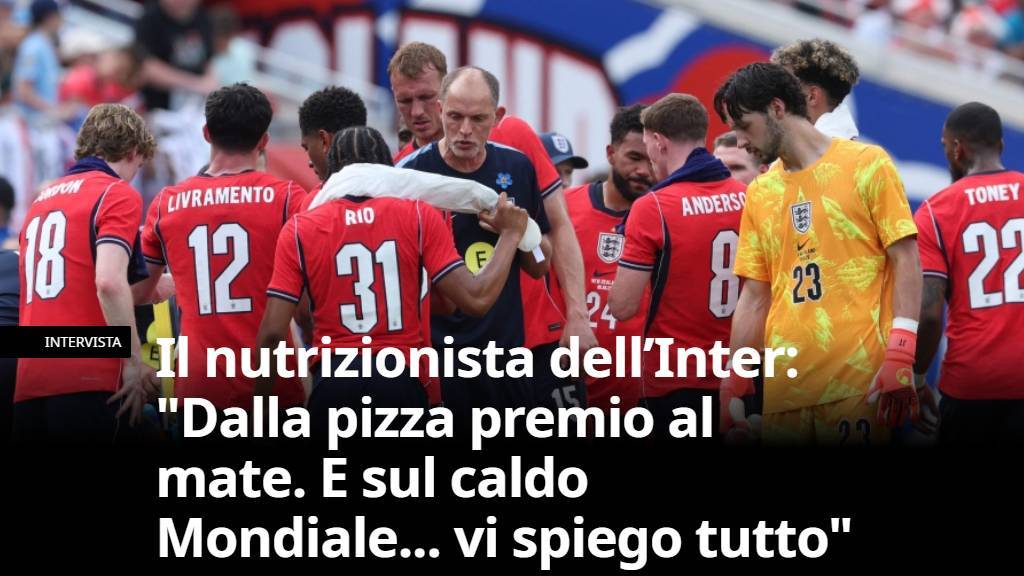 Matteo Pincella racconta la nutrizione nel calcio d'élite a La Gazzetta dello Sport